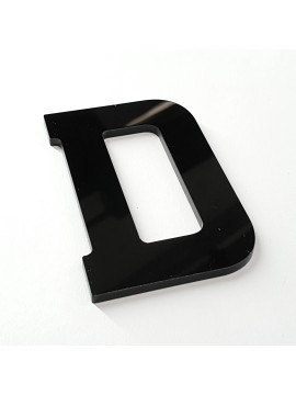 D - 4D Number Plate Digit 3mm (Car)